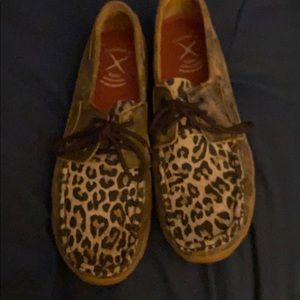 Twisted X Leopard shoes